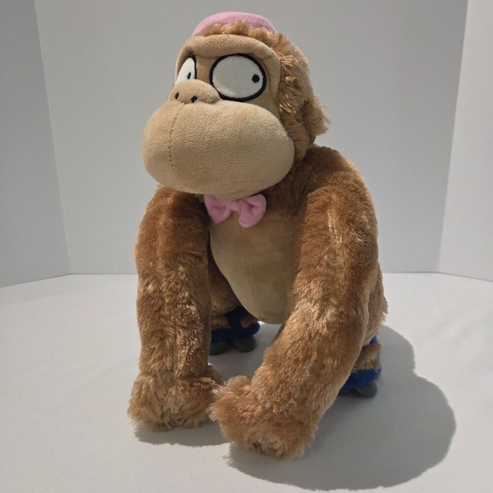 The Simpsons Universal Studios Mr. Teeny Monkey Plush Chimp Stuffed Animal 12”
